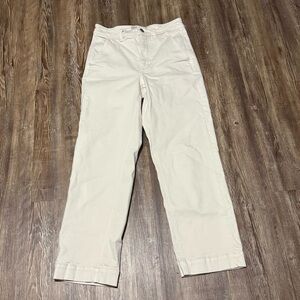 Everlane Cropped Ankle Jeans in Cream